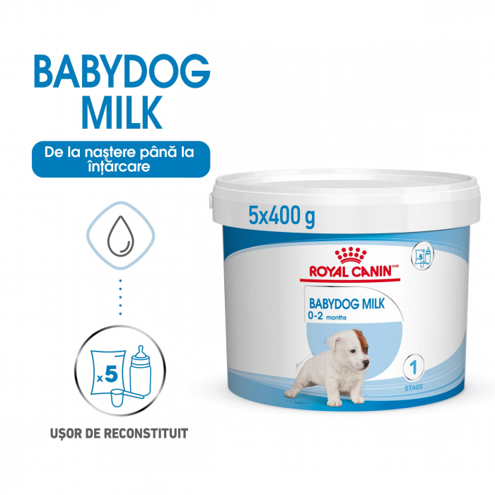 Royal Canin Babydog Milk inlocuitor lapte matern caine, 400 g [10]