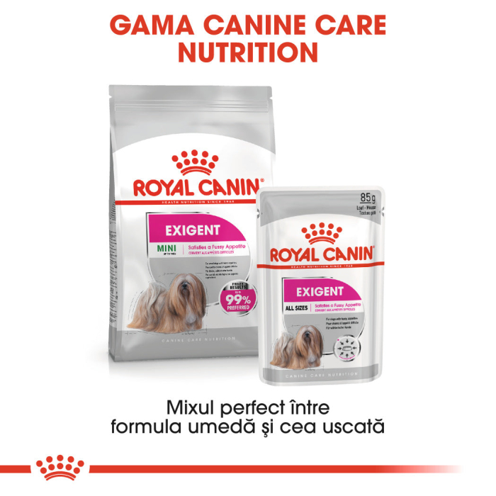 Royal Canin Exigent Adult hrana umeda caine apetit capricios, 12 x 85 g [5]