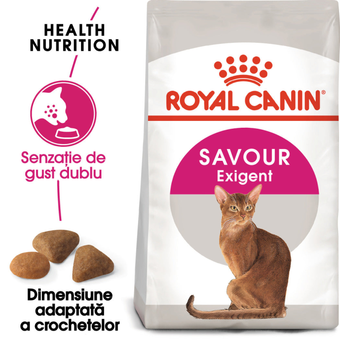 Hrana uscata pentru pisici Royal Canin Exigent Savour Adult, Apetit capricios, 2kg