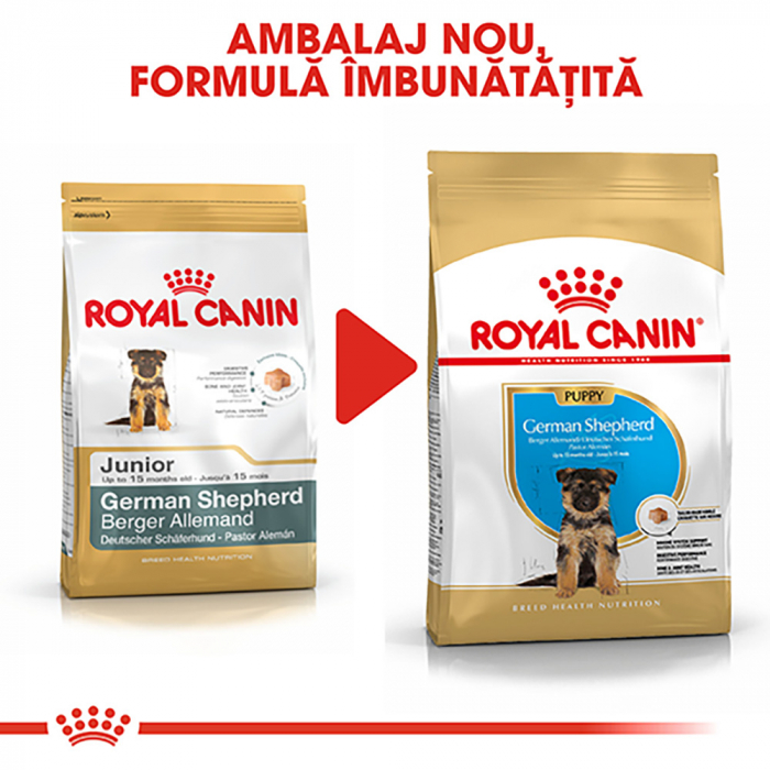 Royal Canin German Shepherd Puppy  hrana uscata caine junior Ciobanesc German, 1 kg [3]