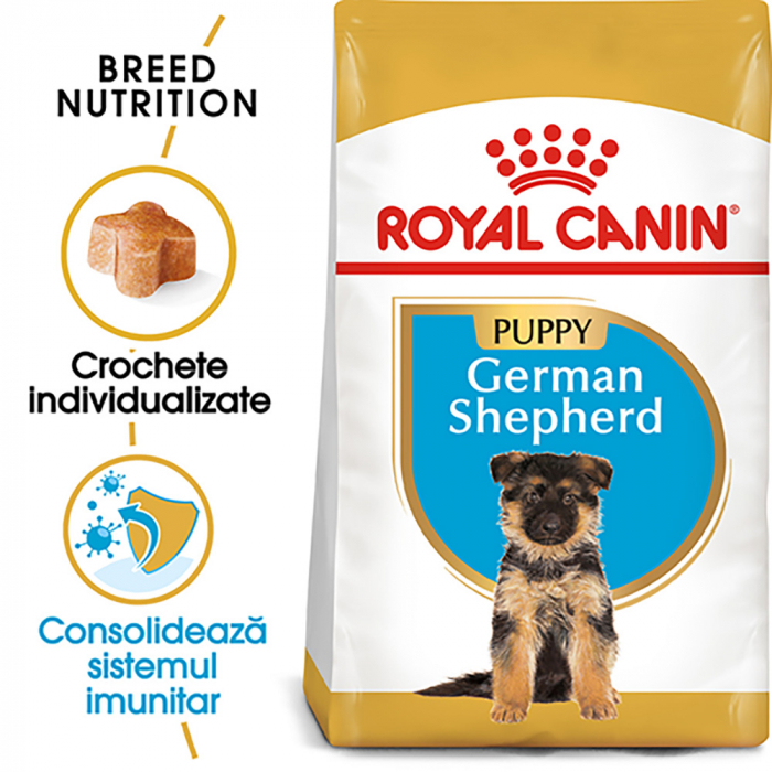 Royal Canin German Shepherd Puppy  hrana uscata caine junior Ciobanesc German, 1 kg