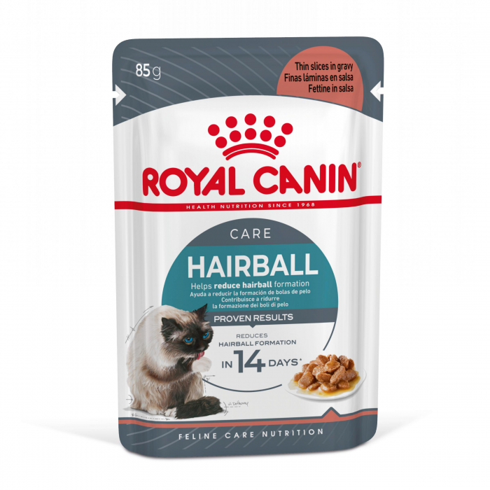Hrana umeda pentru pisici Royal Canin Hairball Care Adult, In sos, 12 x 85g [2]