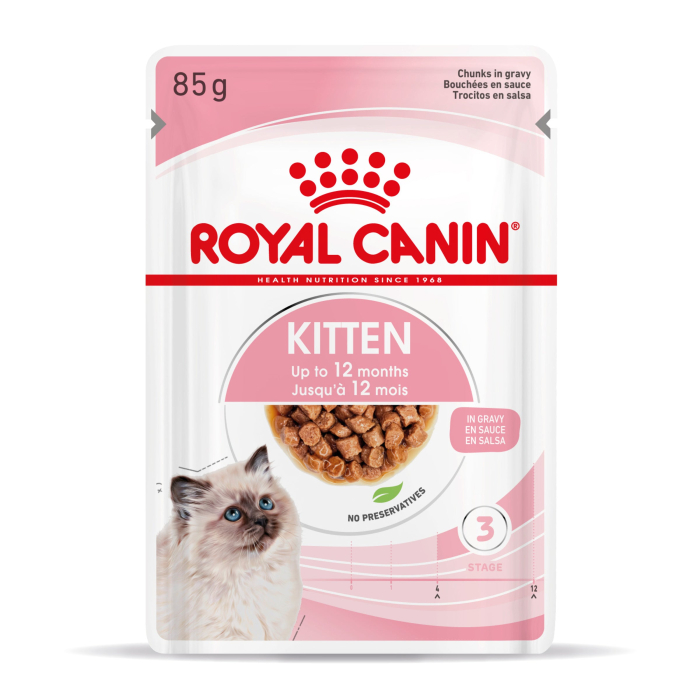 Royal Canin Kitten hrana umeda pisica (in sos), 12 x 85 g [12]
