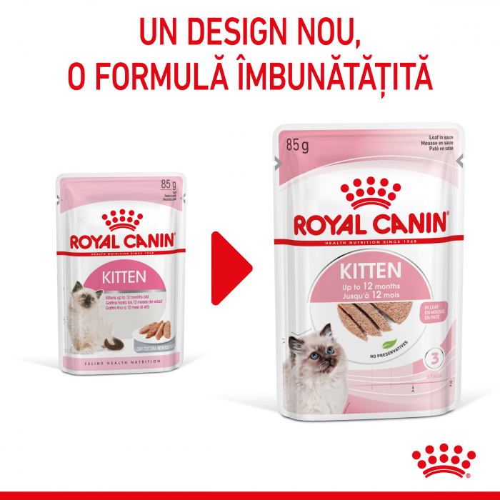 Royal Canin Kitten hrana umeda pisica (pate), 12 x 85 g [3]