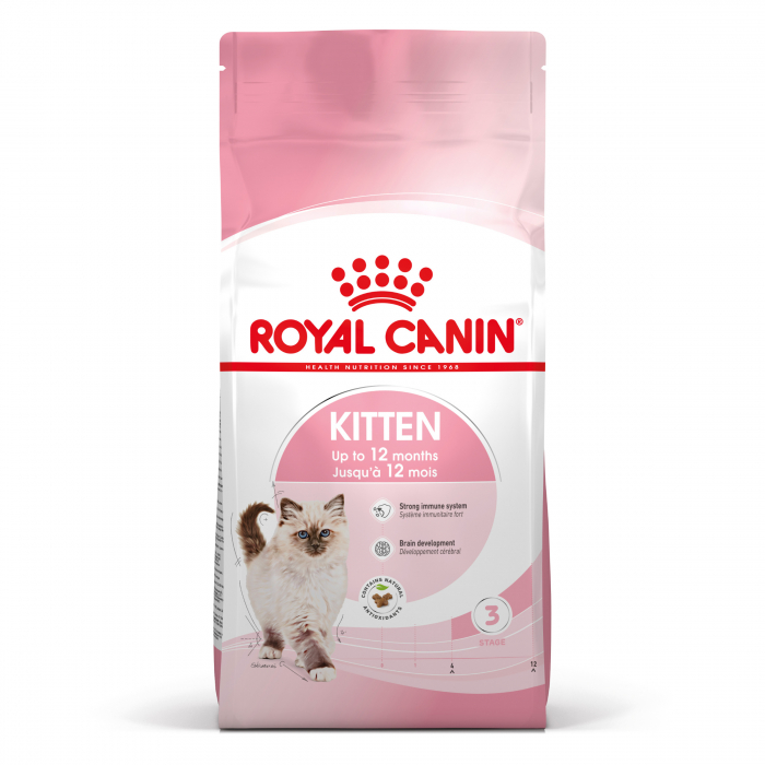 Hrana uscata pentru pisici Royal Canin Kitten, Junior, 10kg + KITTEN GRAVY 12 x 85 g GRATIS