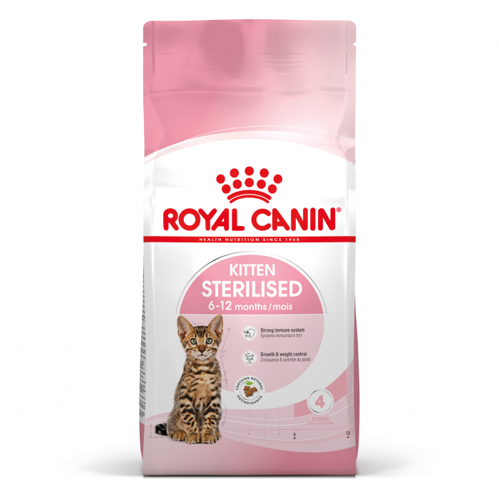 Royal Canin Kitten Sterilised hrana uscata pisica sterilizata junior, 400 g [2]