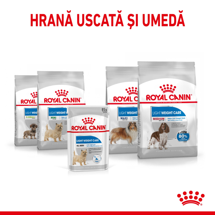 Royal Canin Light Weight Care Adult hrana umeda caine pentru limitarea cresterii in greutate, 12 x 85 g [4]