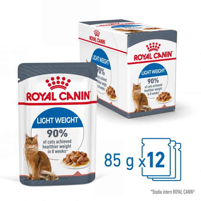 Hrana umeda pentru pisici Royal Canin Light Weight Care Adult, In sos, 12 x 85g [4]