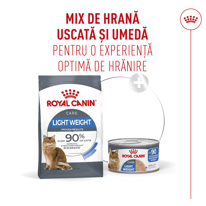 Royal Canin Light Weight Care Airlift Mousse, hrana umeda pentru pisici, 85g [3]