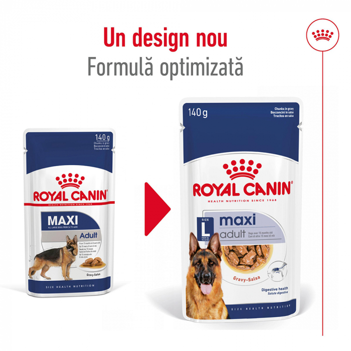 Royal Canin Maxi Adult hrana umeda caine (in sos), 10 x 140 g [7]