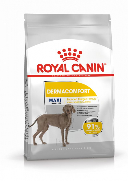 Royal Canin Maxi Dermacomfort hrana uscata caine, prevenirea iritatiilor pielii, 12 kg [2]