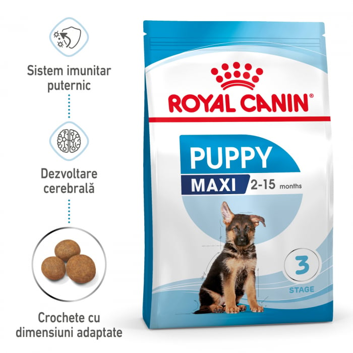 Royal Canin Maxi Puppy hrana uscata caine junior, 15 kg