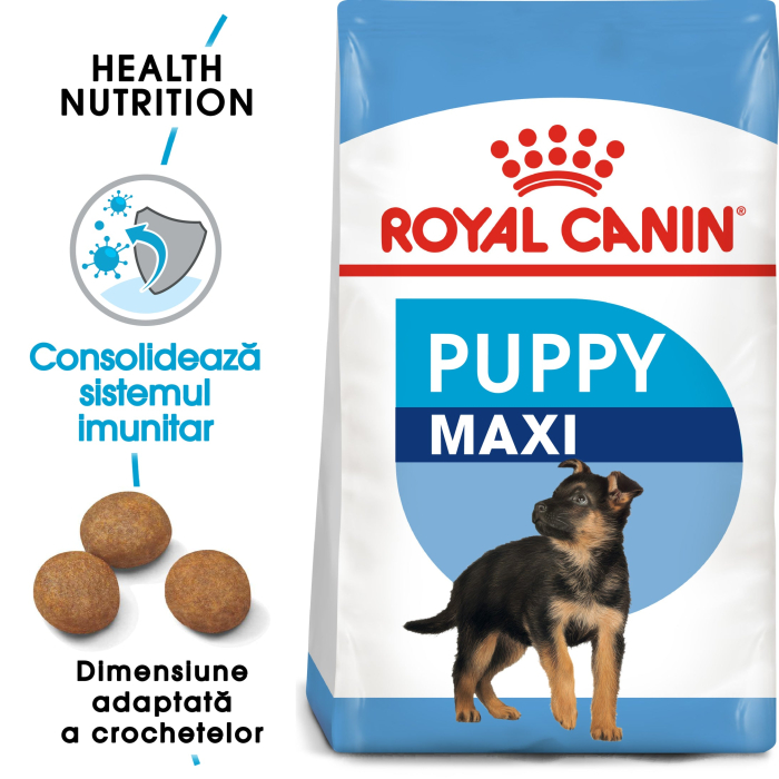 Hrana uscata pentru caini Royal Canin Maxi Puppy, Junior, 4kg