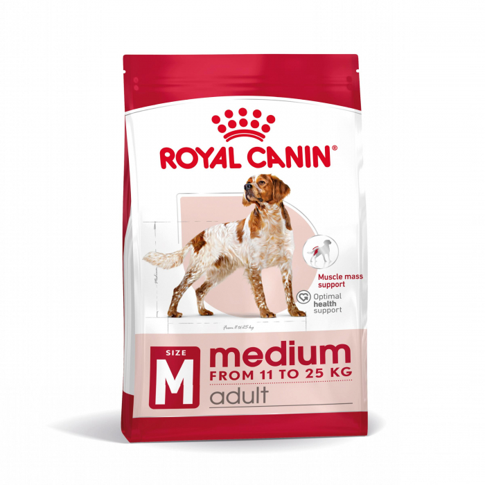 Royal Canin Medium Adult hrana uscata caine, 10 kg