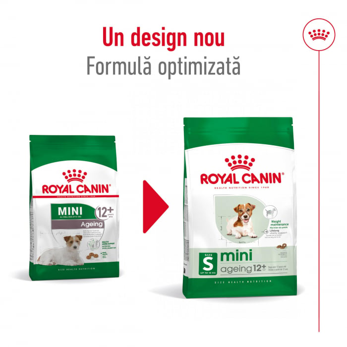 Royal Canin Mini Ageing 12+ hrana uscata caine senior, 1.5 kg