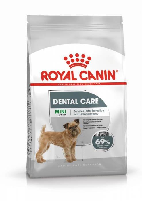 Royal Canin Mini Dental Care Adult hrana uscata caine, reducerea formarii tartrului, 1 kg [2]