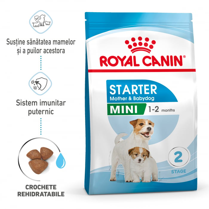 Royal Canin Mini Starter Mother  BabyDog, mama si puiul, hrana uscata caini, 1kg