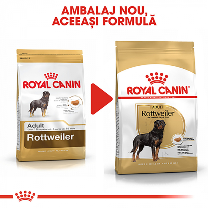 Hrana uscata pentru caini Royal Canin Rottweiler Adult, 3kg [3]
