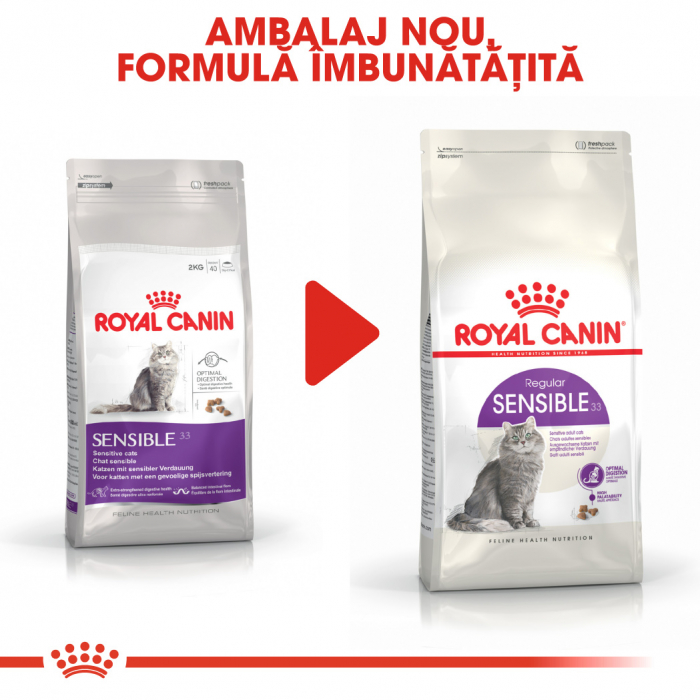 Royal Canin Sensible Adult hrana uscata pisica, digestie optima, 10 kg [3]