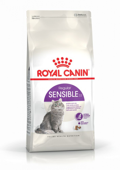 Royal Canin Sensible Adult hrana uscata pisica, digestie optima, 4 kg [2]