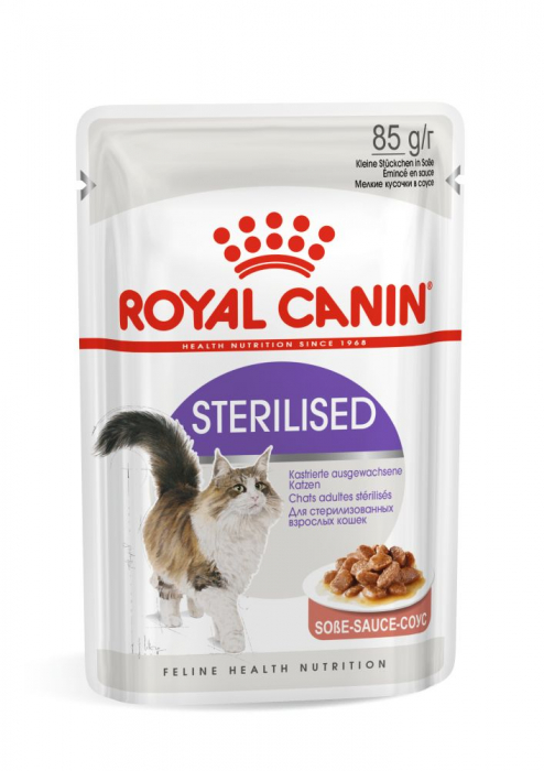 Royal Canin Sterilised Adult hrana umeda pisica sterilizata (in sos), 12 x 85 g [2]