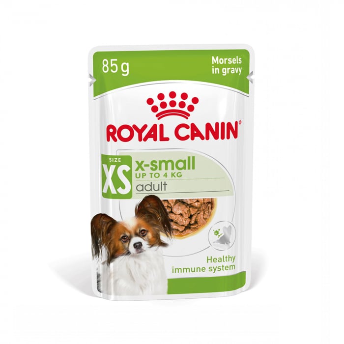 Royal Canin X-Small Adult hrana umeda pentru caini (in sos) 12 x 85g