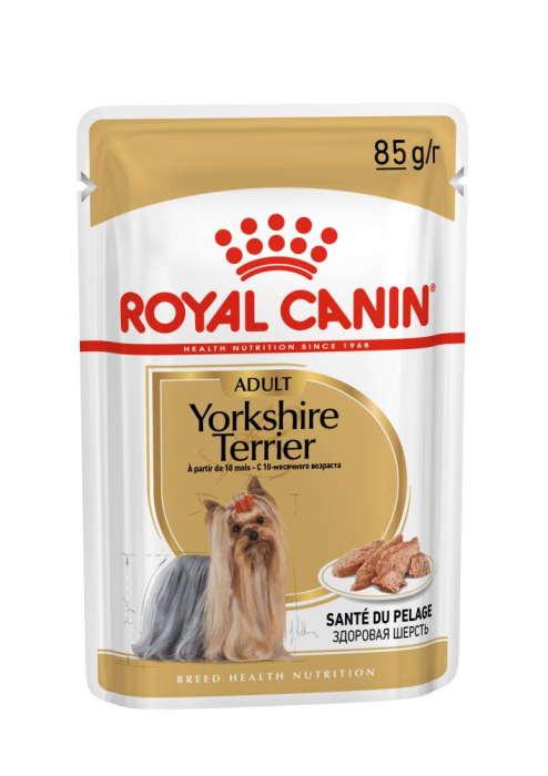 Hrana umeda pentru caini Royal Canin Yorkshire Terrier Adult, 12 x 85g [2]