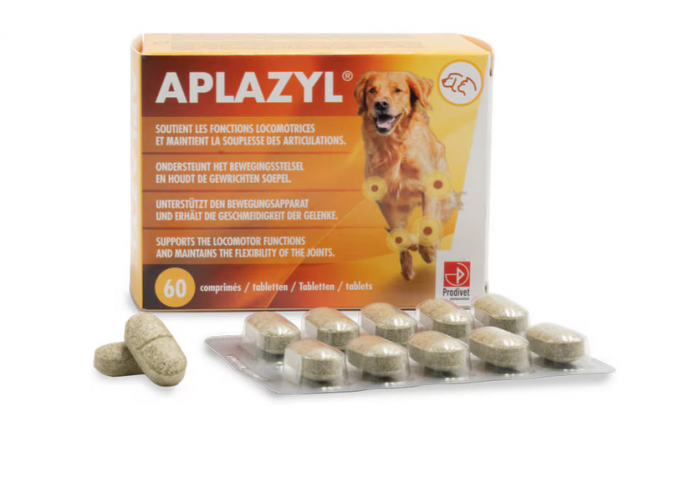 Supliment nutritiv pentru sustinerea articulatiilor la caini si pisici, Aplazyl, 60 tablete