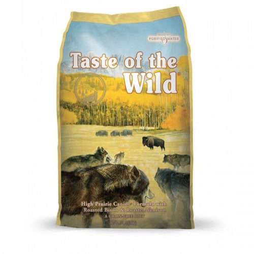 Hrana uscata pentru caini Taste Of The Wild High Prairie, Bizon si vanat, fara cereale, 2 kg [2]
