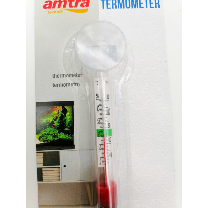 Termometru pentru acvariu, Amtra, cu ventuza, 11 cm, ac500003 [3]
