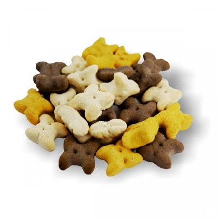Recompense pentru caini Fine Dog, mini os cu vanilie, 150g [1]