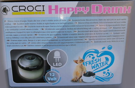 Adapatoare pentru caini si pisici Croci Happy Drink, albastru [1]