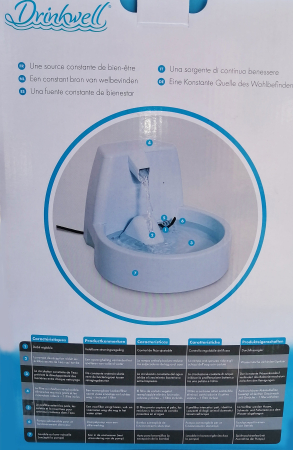 Adapatoare pentru caini si pisici, Drinkwell, albastru [3]