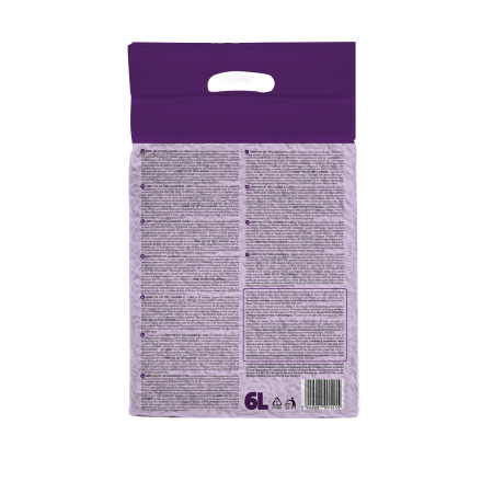 Asternut igienic vegetal pentru pisici Kimmy Tofu, Lavanda, 6L [1]