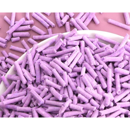 Asternut igienic vegetal pentru pisici Kotix Tofu, Lavanda, 6L, 2.5Kg [1]
