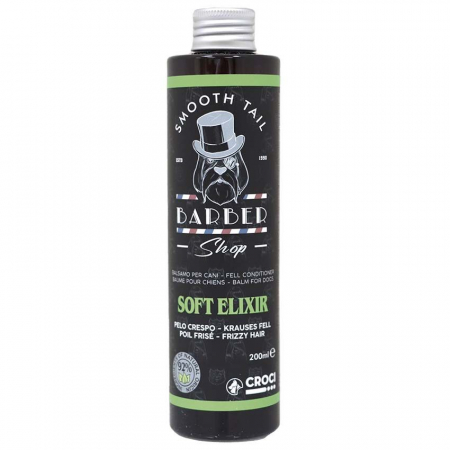 Șampoane și produse cosmetice - Balsam pentru caini Croci Barbershop Softelixir, 200ml
