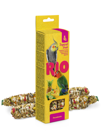 Batoane - Batoane cu fructe tropicale pentru perusi Rio, 2 x 75g