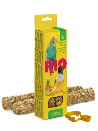 Batoane - Batoane cu fructe tropicale pentru perusi si pasari exotice Rio, 2 x 40g