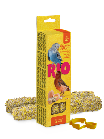 Batoane - Batoane cu oua si scoici pentru toate speciile de pasari Rio, 2 x 40