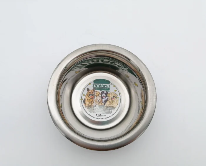 Castron metalic pentru caini Tatrapet, 1800 ml [1]