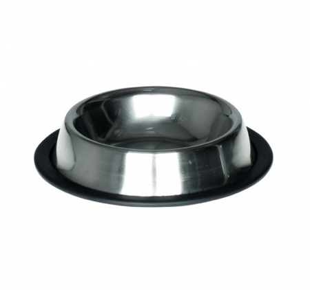 Câini - Castron metalic pentru caini Tatrapet, 900 ml, antiderapant