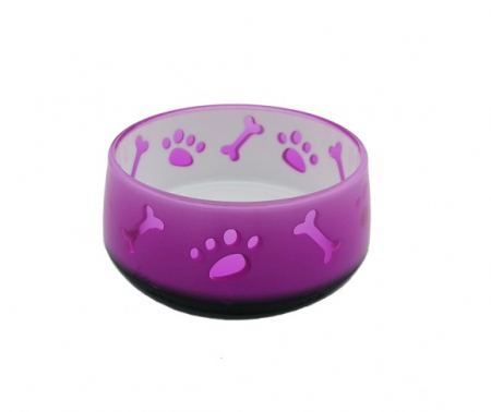 Castroane - Castron pentru caini Croci Dogwol, 300 ml, antiderapant, roz