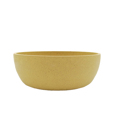 Castron pentru caini Croci Bamboo Stone, 570 ml, din bambus, antiderapant, galben [3]