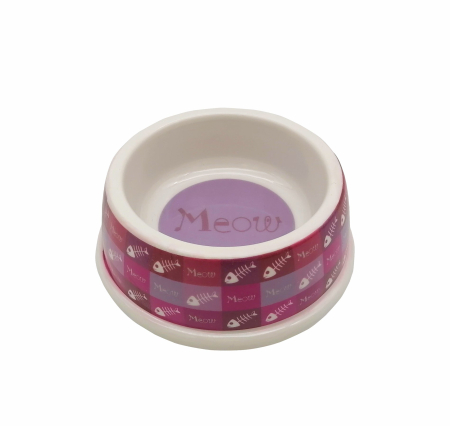 Castroane - Castron pentru pisici Tatrapet, 150 ml, antiderapant, rosu