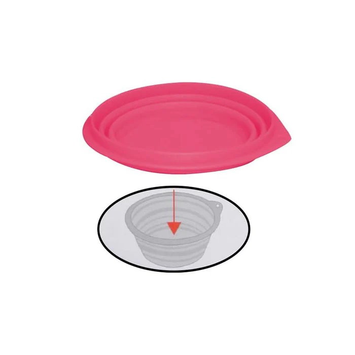 Castron portabil si pliabil din silicon pentru caini Croci, 500 ml [1]