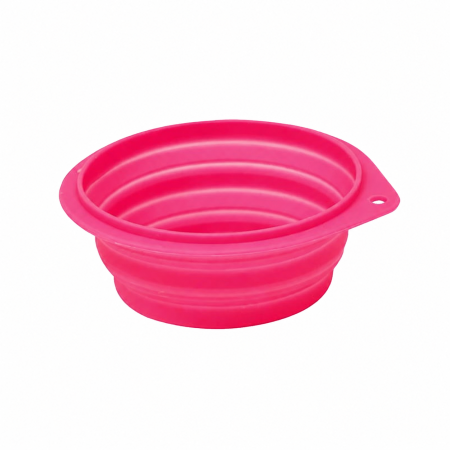 Castroane - Castron portabil si pliabil din silicon pentru caini Croci, 500 ml