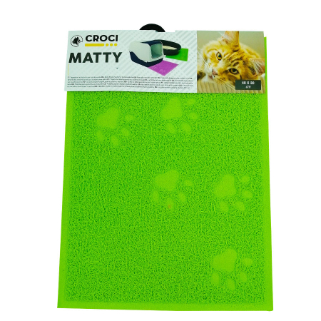 Litiere - Covoras antiderapant pentru litiera Croci, verde