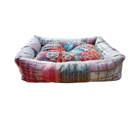 Culcus pentru caini, Confort +, colorat, 60x50x13 cm [1]