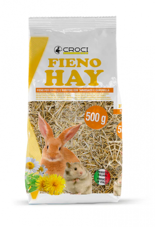 Hrană - Fan cu papadie si musetel pentru rozatoare Croci, 500g