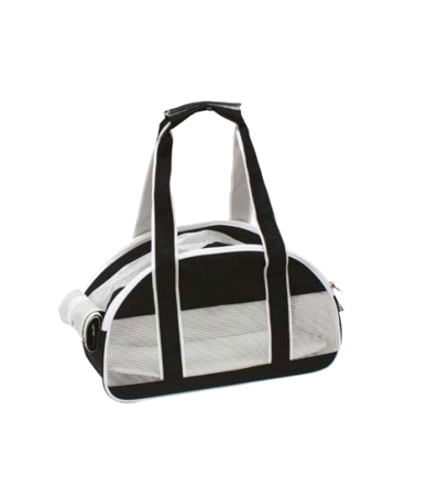Câini - Geanta pentru transport, Croci, pentru caini, 36x18x21 cm, neagra, model Carmen c2078441